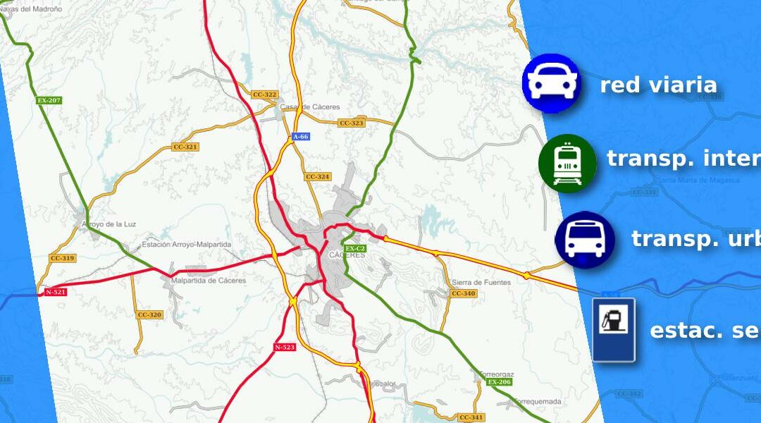 Movilidad en la Provincia de Cáceres